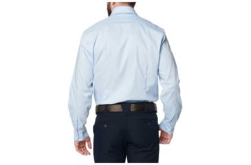 Image of 5.11 Tactical Mission Ready Regular Fit Long Sleeve Shirt - Tall - Mens, Blue Water, 16.5-37S 72490T-742-16.5-37S