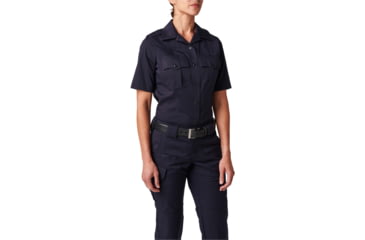 Image of 5.11 Tactical NYPD Stryke Twill S/S Shirt - Womens, NYPD Navy, 6, 61334-762-6