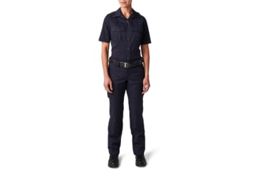 Image of 5.11 Tactical NYPD Stryke Twill S/S Shirt - Womens, NYPD Navy, 6, 61334-762-6