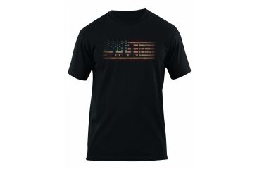 Image of 5.11 Tactical Old Glory Logo T Shirt - Black - L 41006BD-019-L