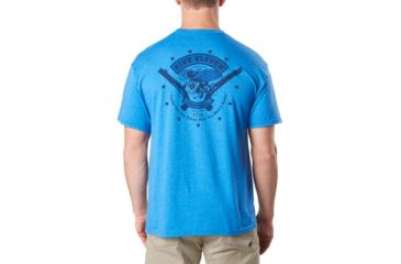 Image of 5.11 Tactical Patriot Tee, Royal Heather - 41191DX-741-2XL