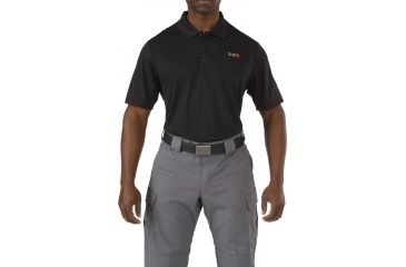 Image of 5.11 Tactical Pinnacle Polo, BLACK, XL 71036019XL