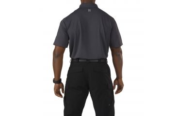 Image of 5.11 Tactical Pinnacle Polo, CHARCOAL, M 71036018M