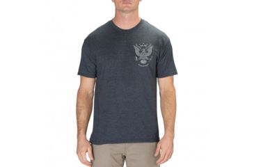 Image of 5.11 Tactical Presidential Eagle Short Sleeve Tee - Mens, Ash Heather, 2XL, 41191LLW-081-2XL