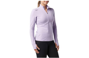 Image of 5.11 Tactical PT-R Wm Catalyst 1/2 Zip - Womens, Extra Large, Uniform White, 66021-571-XL
