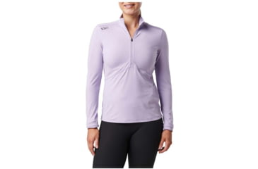 Image of 5.11 Tactical PT-R Wm Catalyst 1/2 Zip - Womens, Extra Large, Uniform White, 66021-571-XL