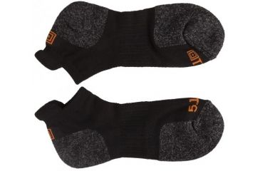 Image of 5.11 Tactical PTX-2 ABR Training Sock, Black, 10031-019-S