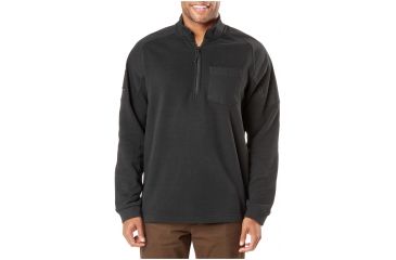 Image of 5.11 Tactical Radar Fleece 1/2 Zip, Black - 72102-019-S