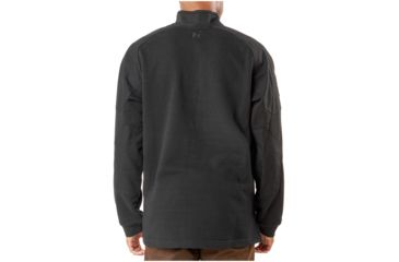 Image of 5.11 Tactical Radar Fleece 1/2 Zip, Black - 72102-019-S