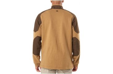 Image of 5.11 Tactical Radar Fleece 1/2 Zip, Kangaroo - 72102-134-2XL