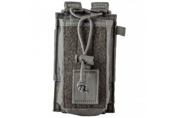 Image of 5.11 Tactical Radio Pouch, Storm, One Size, 58718-092-1 SZ