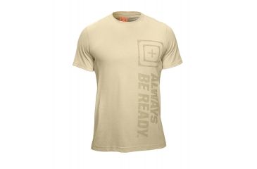 Image of 5.11 Tactical Recon ABR Logo T Shirt - Bone  - M 41186A-068-M