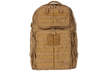 Image of 5.11 Tactical Rush 24 Backpack 37L w/ Fleece-Lined Pockets, Flat Dark Earth, 58601-131-1 SZ