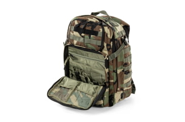 Image of 5.11 Tactical 37L Rush24 2.0 Backpack, Woodland Camo, 56563WL-938-1SZ