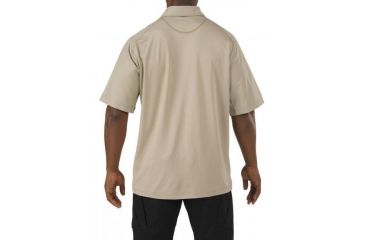 Image of 5.11 Tactical S/S Rapid Perfomance Polo, SILVER TAN, XL 41018160XL