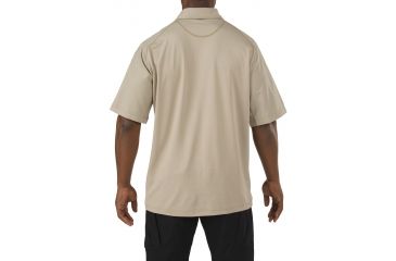 Image of 5.11 Tactical S/S Rapid Perfomance Polo, SILVER TAN, S 41018160S