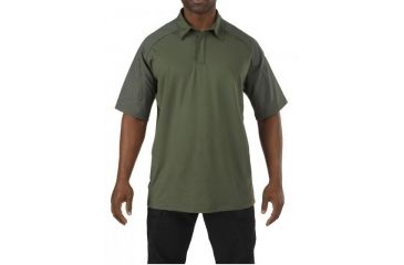 Image of 5.11 Tactical S/S Rapid Perfomance Polo, TDU GREEN, XS 41018190XS