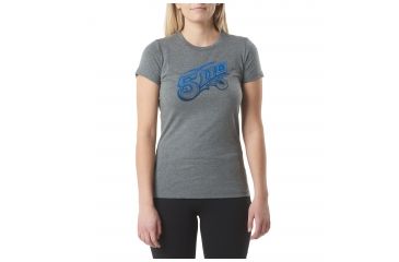 Image of 5.11 Tactical Scrolly Tee, Grey Heather, S 31014DV-097-S
