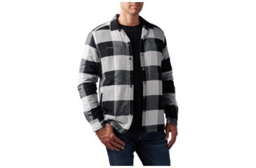 Image of 5.11 Tactical Seth Shirt Jacket - Mens, Cinder Plaid, 2XL, 78042-583-2XL