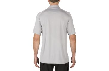 Image of 5.11 Tactical Helios Short Sleeve Polo - Men's, Heather Grey, M, 41192-016-M