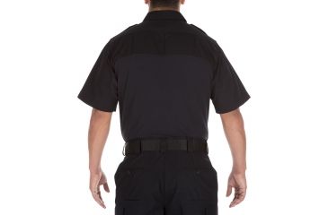 Image of 5.11 Tactical Taclite PDU Short Sleeve Shirt - Men's, Extra Large, Regular, Midnight Navy, 71046-750-XL-R