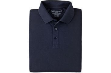 Image of 5.11 Tactical Short Sleeve Utility Polo Shirt, Tall - Men's, Black, XL, 41180T-019-XL