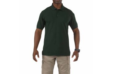 Image of 5.11 Tactical Short Sleeve Utility Polo Shirt - Men's, L.E. Green, XL, 41180-860-XL