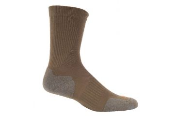 Image of 5.11 Tactical Slip Stream Crew Sock - Men's, Dark Coyote, L, 10033-106-L