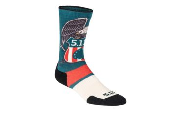 Image of 5.11 Tactical Sock &amp; Awe CLSC Eagle - Mens, Multi, Large, 10041AS-999-L