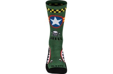 Image of 5.11 Tactical Sock &amp; Awe Crew Air Raid - Mens, Multi, Large 10041AK-999-L