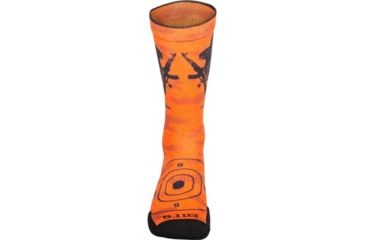 Image of 5.11 Tactical Sock &amp; Awe Crew Animal - Mens, Orange, Large 10041AH-461-L