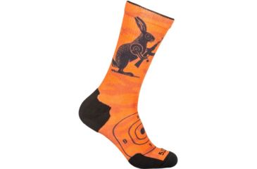 Image of 5.11 Tactical Sock &amp; Awe Crew Animal - Mens, Orange, Large 10041AH-461-L
