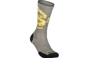 Image of 5.11 Tactical Sock &amp; Awe Crew Don't Tread - Mens, Sage Green, Medium 10041AF-831-M