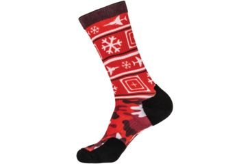 Image of 5.11 Tactical Sock &amp; Awe Crew Holiday Edition - Mens, Multi Color, Small, 10041AJ-999-S