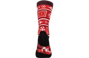 Image of 5.11 Tactical Sock &amp; Awe Crew Holiday Edition - Mens, Multi Color, Small, 10041AJ-999-S