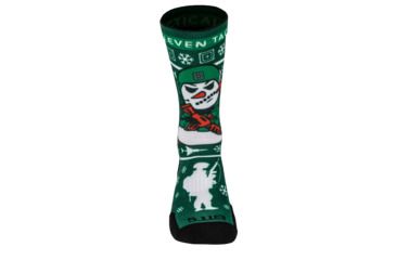 Image of 5.11 Tactical Sock &amp; Awe Crew Holiday Edition - Mens, Multi, Small, 10041AI-999-S