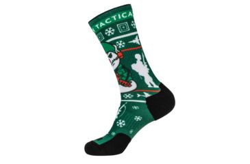 Image of 5.11 Tactical Sock &amp; Awe Crew Holiday Edition - Mens, Multi, Small, 10041AI-999-S