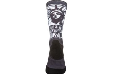 Image of 5.11 Tactical Sock &amp; Awe Crew Liberty - Mens, Black, Small 10041AD-019-S