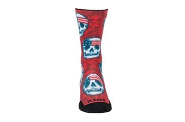 Image of 5.11 Tactical Sock &amp; Awe Pat Skull - Mens, Multi, Medium, 10041AR-999-M