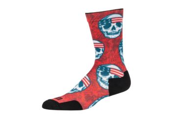 Image of 5.11 Tactical Sock &amp; Awe Pat Skull - Mens, Multi, Medium, 10041AR-999-M
