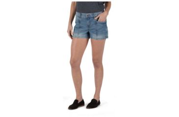 Image of 5.11 Tactical Sofia Denim 3in Short - Womens, Light Wash Indigo, 0 63309-646-0