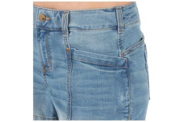 Image of 5.11 Tactical Sofia Denim 3in Short - Womens, Light Wash Indigo, 0 63309-646-0