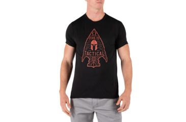 Image of 5.11 Tactical Spartan Arrow Head Tee - Mens, Black, 2XL, 41191TX-019-2XL