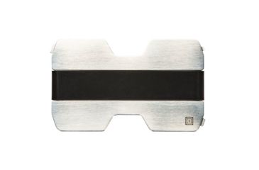 Image of 5.11 Tactical Steel Jacket Multi-tool Wallet, Tumbled Steel - 56403-988-1SZ