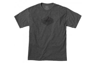 Image of 5.11 Tactical Stronghold Tee, CHARCOAL HEATHER, 2XL 41191AI-CHRCOL HETHR-2XL