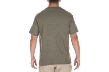 Image of 5.11 Tactical Stronghold Tee, MILITARY GREEN HEATHER, 2XL 41191AI-MLTRY GRN HTR-2XL