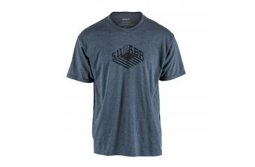 Image of 5.11 Tactical Stronghold Tee Shirt, Navy Heather, 2XL 41191AI-749-2XL