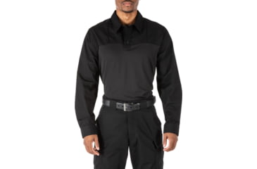 Image of 5.11 Tactical Stryke PDU Rapid Long Sleeve Shirt, Tall - Men's, Black, 6XLT, 72519T-019-6XL-T