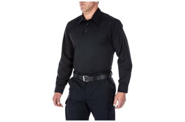 Image of 5.11 Tactical Stryke Pdu Rapid Long Sleeve Shirt - Mens, Midnight Navy, Small, 72519-750-S-S