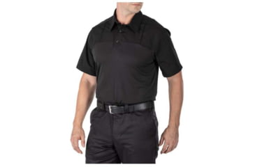 Image of 5.11 Tactical Stryke PDU Rapid S/S Shirt - Mens, Black, SR, 71392ABR-019-S-R